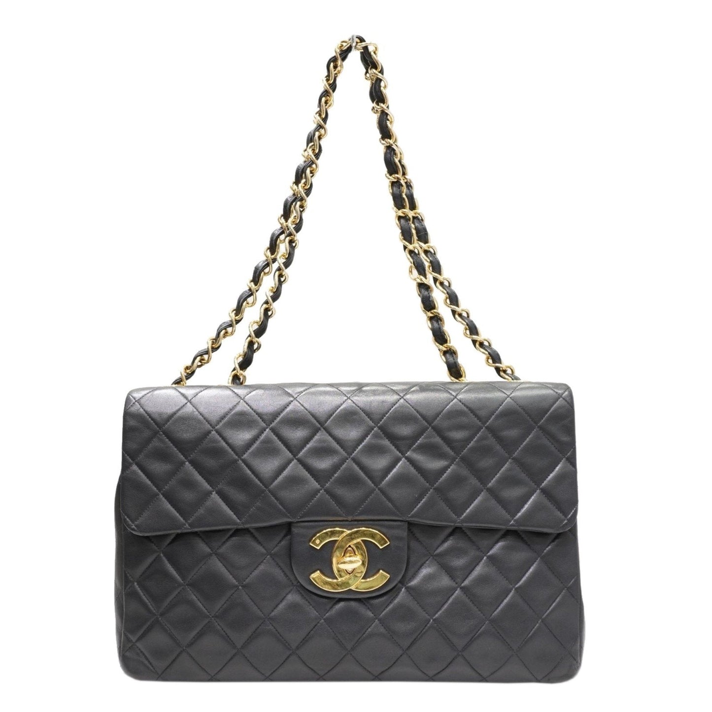 Chanel Classic Jumbo Lambskin Shoulder Bag