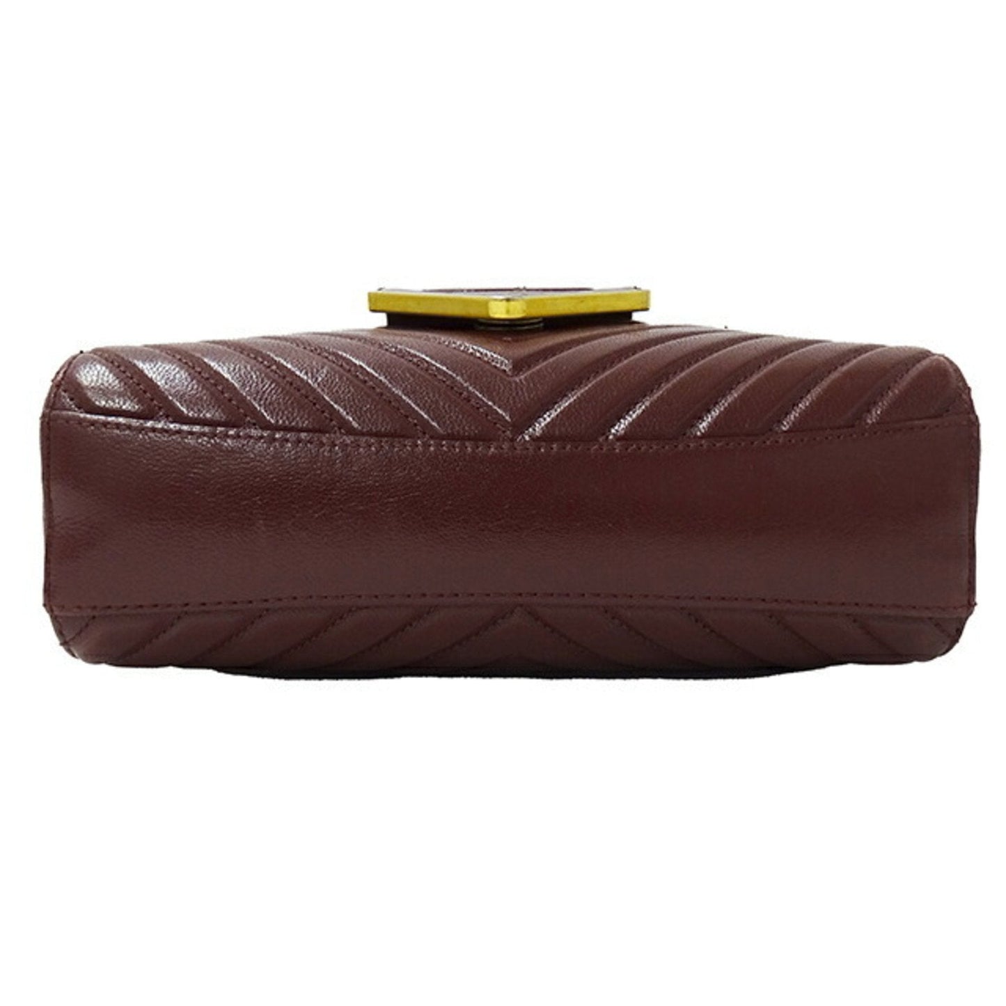 Chanel Vintage Quilted Chevron Shoulder Bag