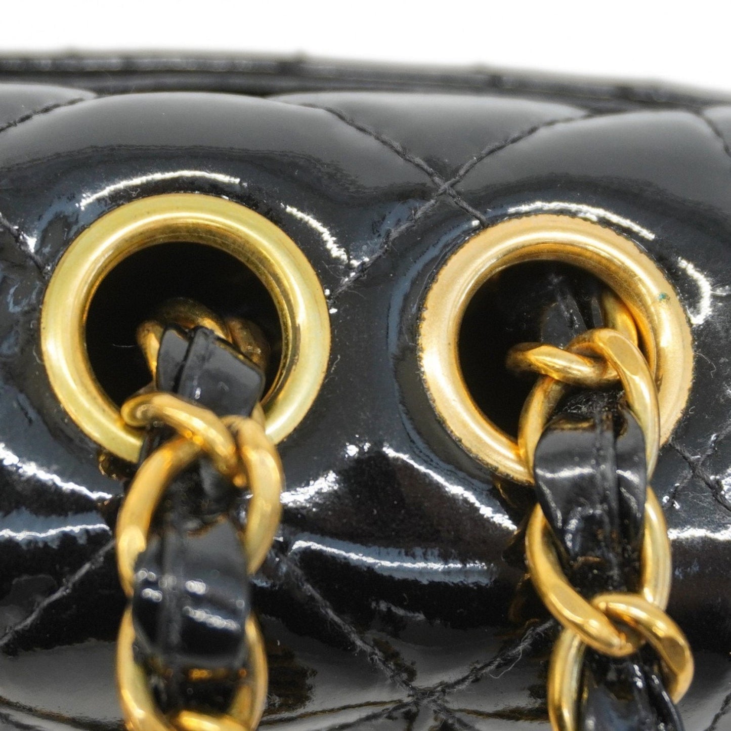 Chanel Classic Flap Bag Patent Leather