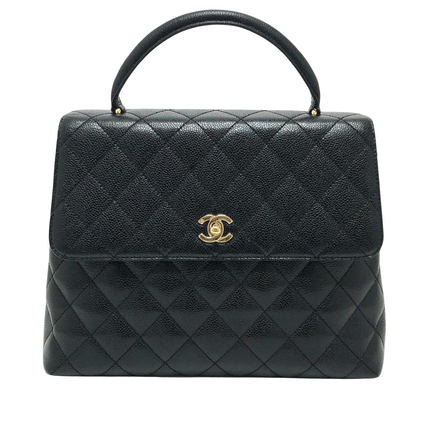 Chanel Classic Handbag Black Quilted