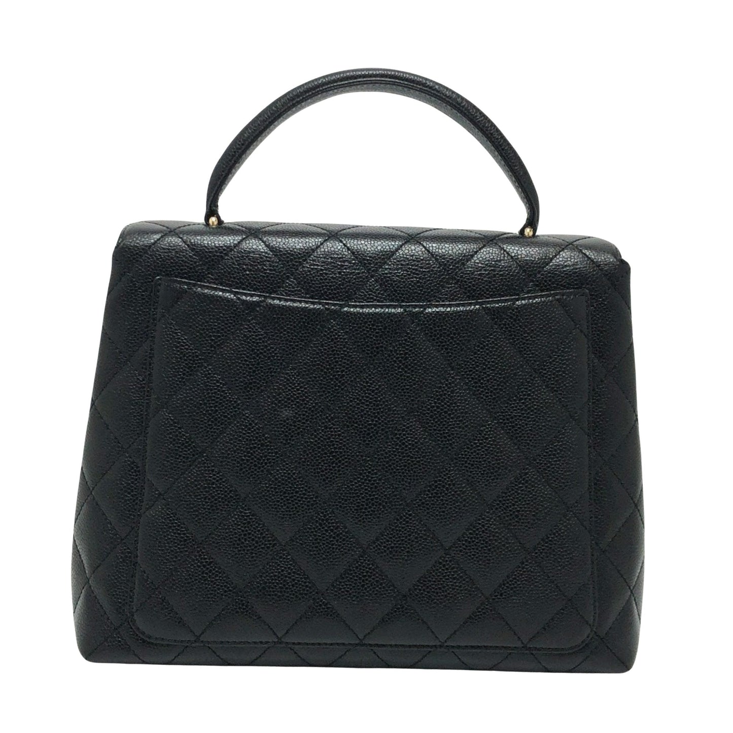 Chanel Classic Handbag Black Quilted