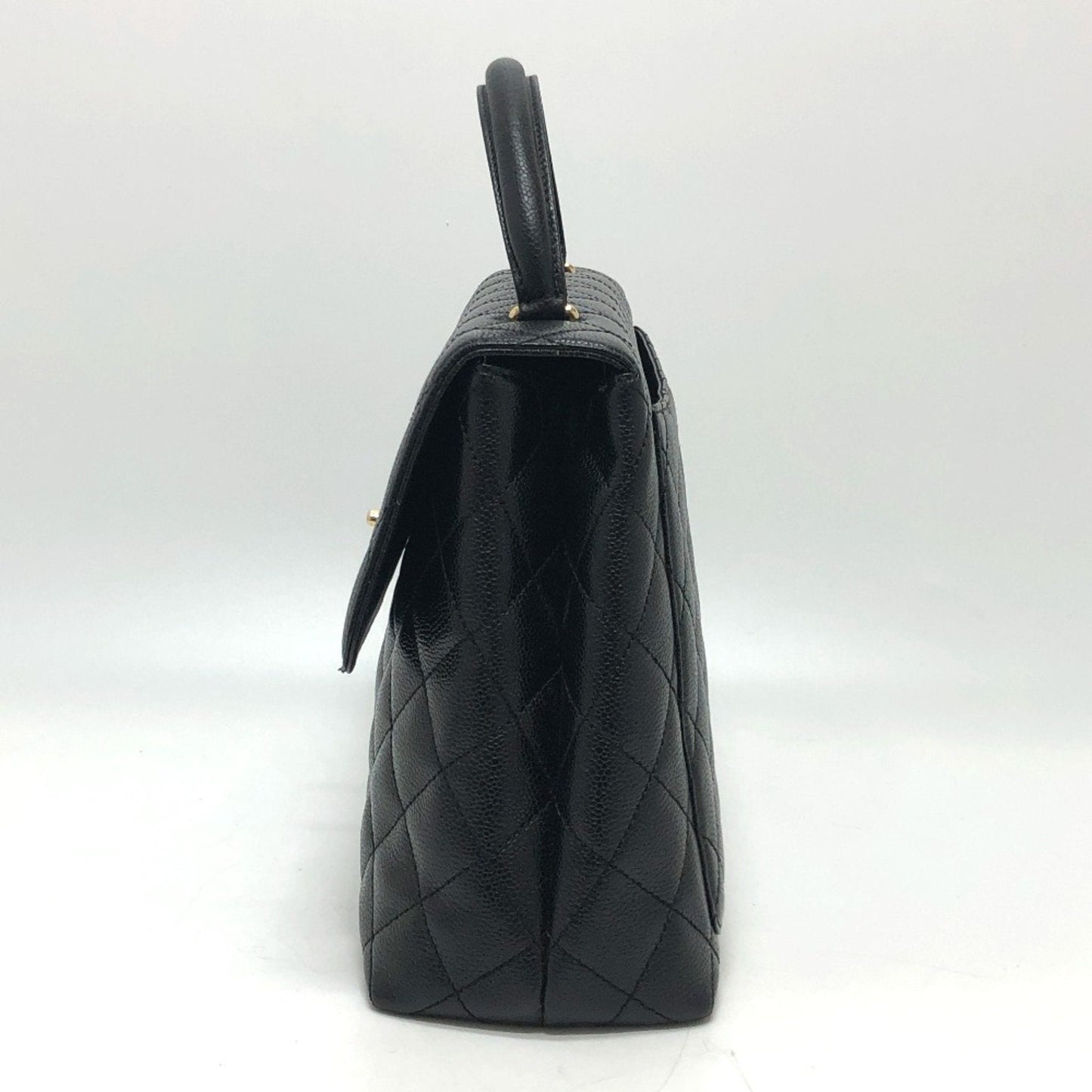 Chanel Classic Handbag Black Quilted