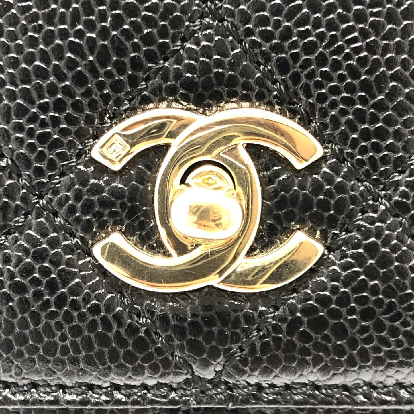 Chanel Classic Handbag Black Quilted
