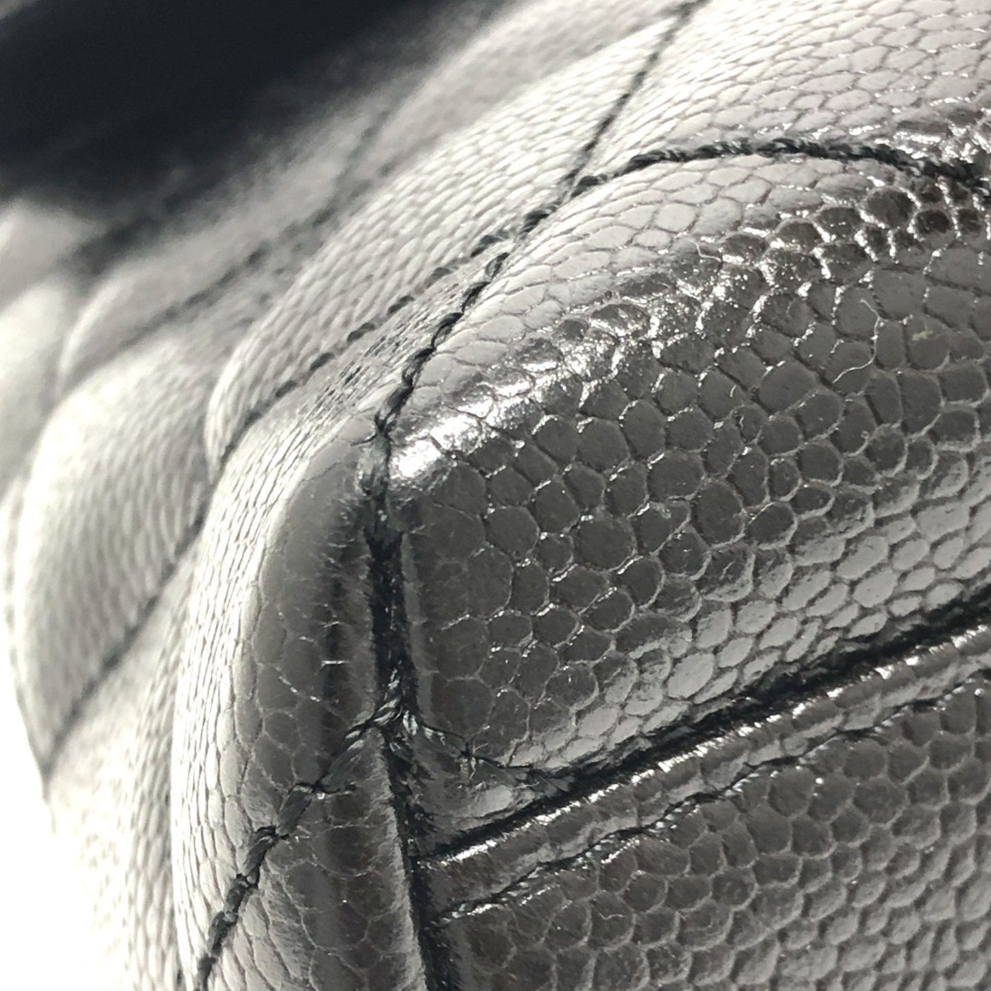 Chanel Classic Handbag Black Quilted