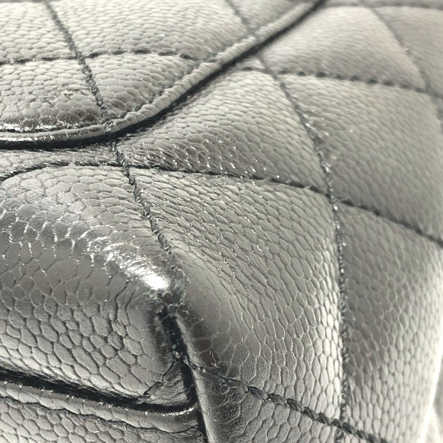 Chanel Classic Handbag Black Quilted