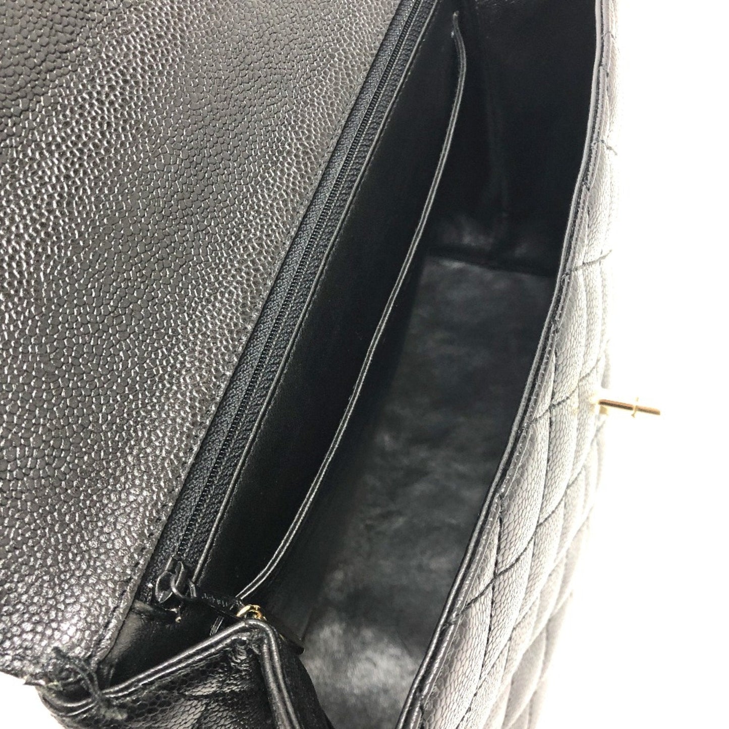 Chanel Classic Handbag Black Quilted