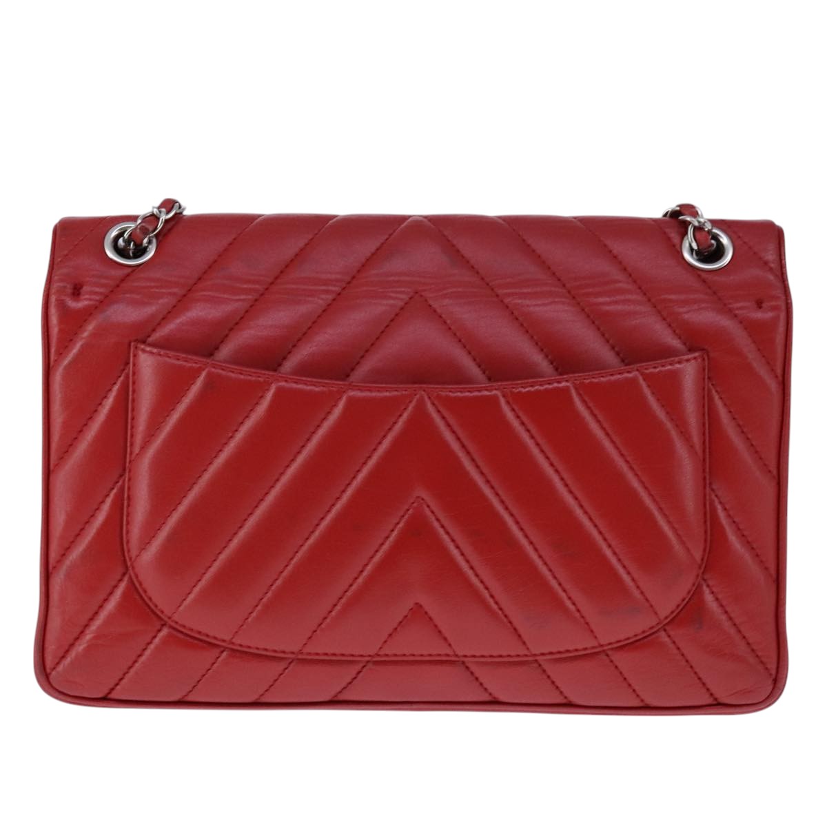 Chanel Lion Head Chevron Shoulder Bag