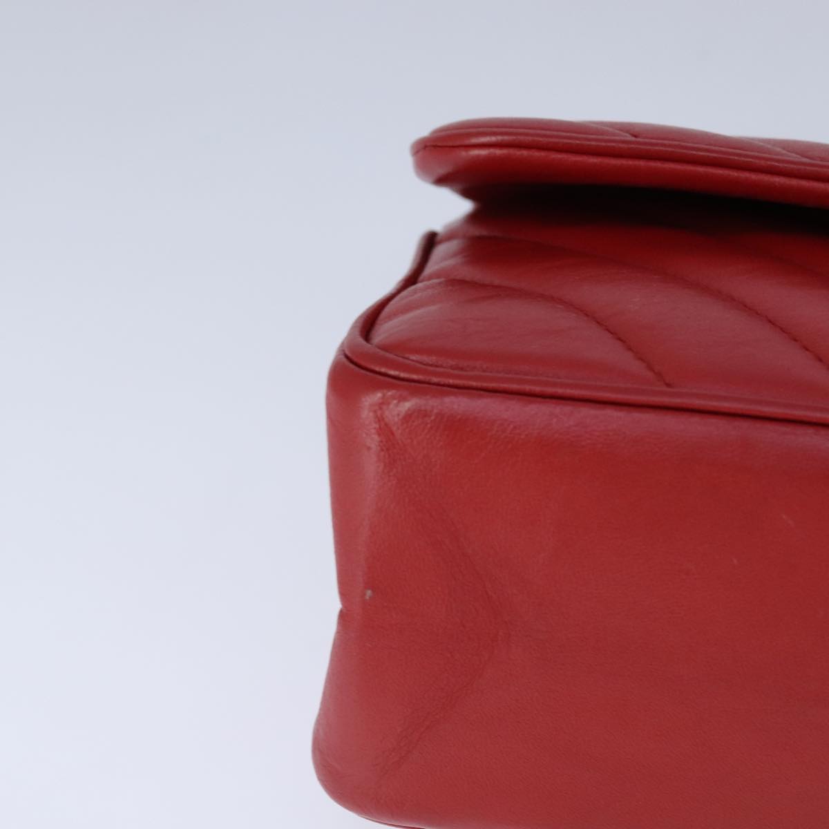 Chanel Lion Head Chevron Shoulder Bag