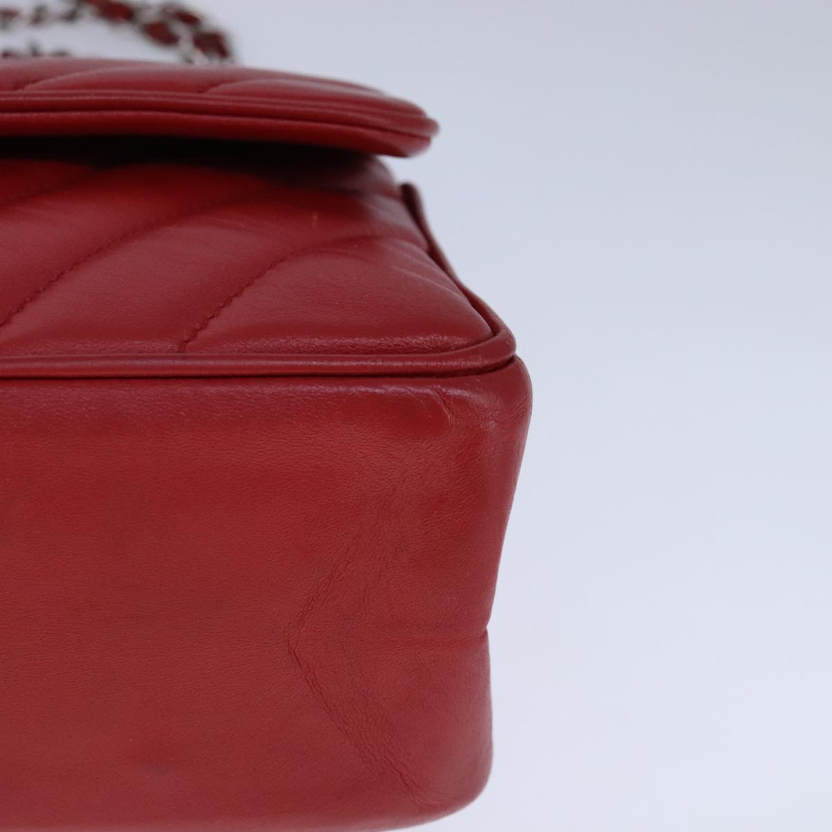 Chanel Lion Head Chevron Shoulder Bag