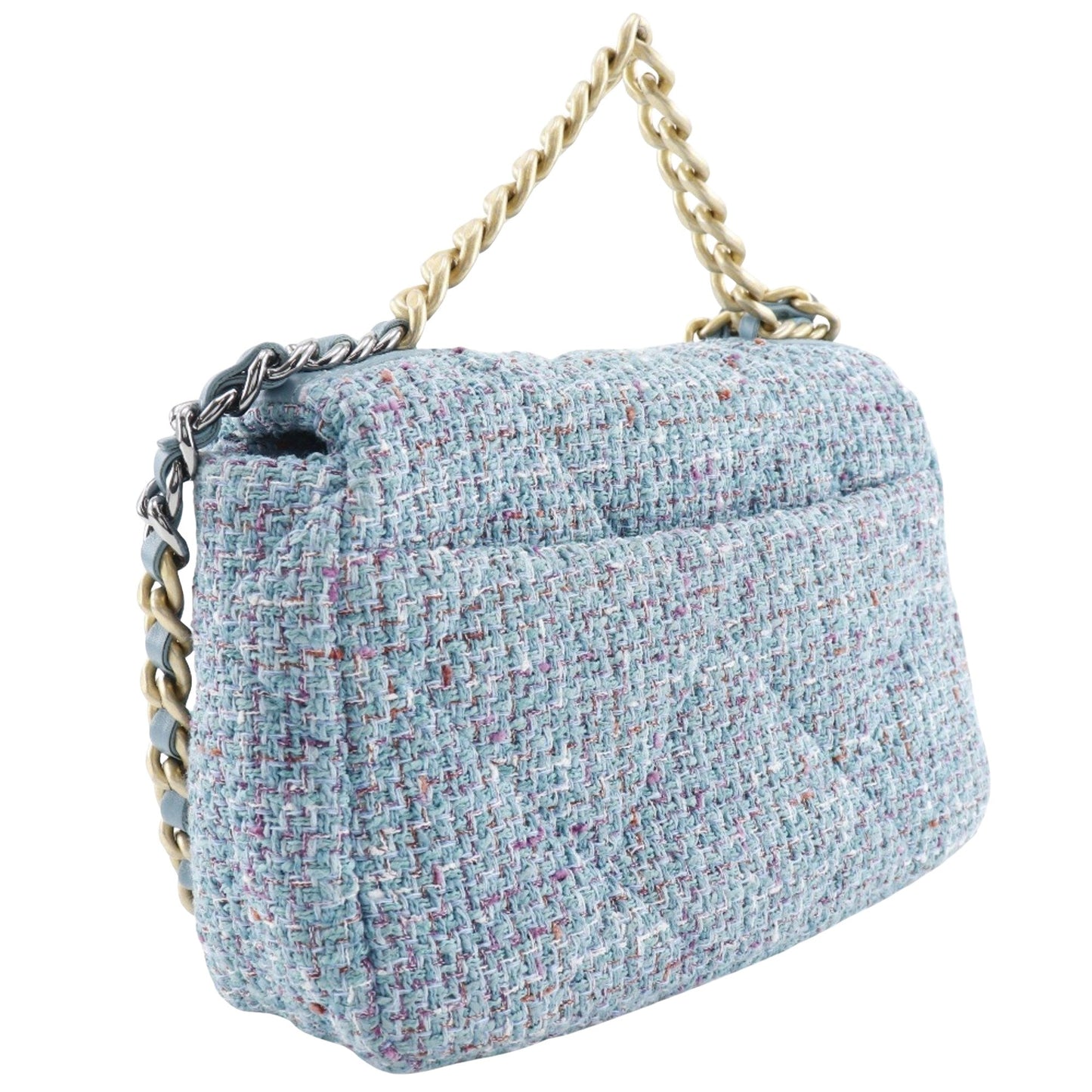 Chanel Chanel 19 Tweed Shoulder Bag
