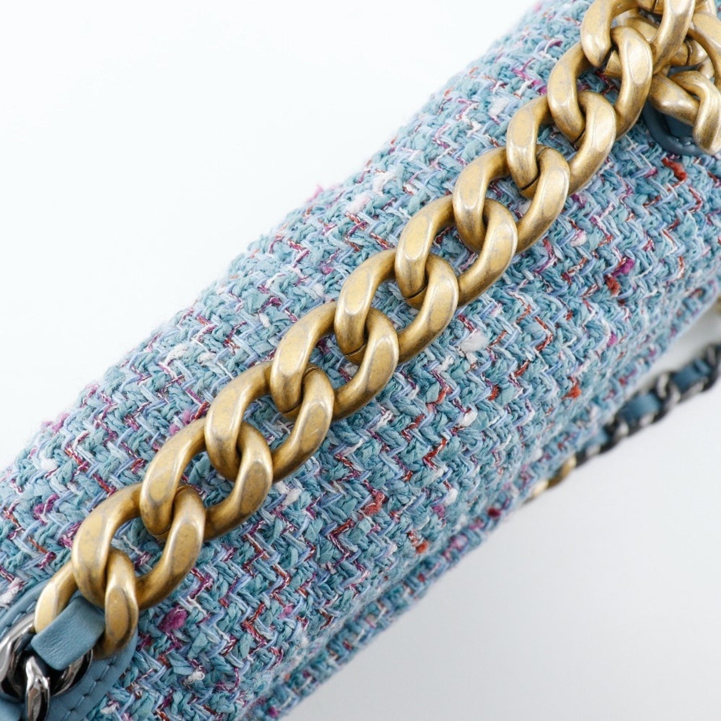Chanel Chanel 19 Tweed Shoulder Bag