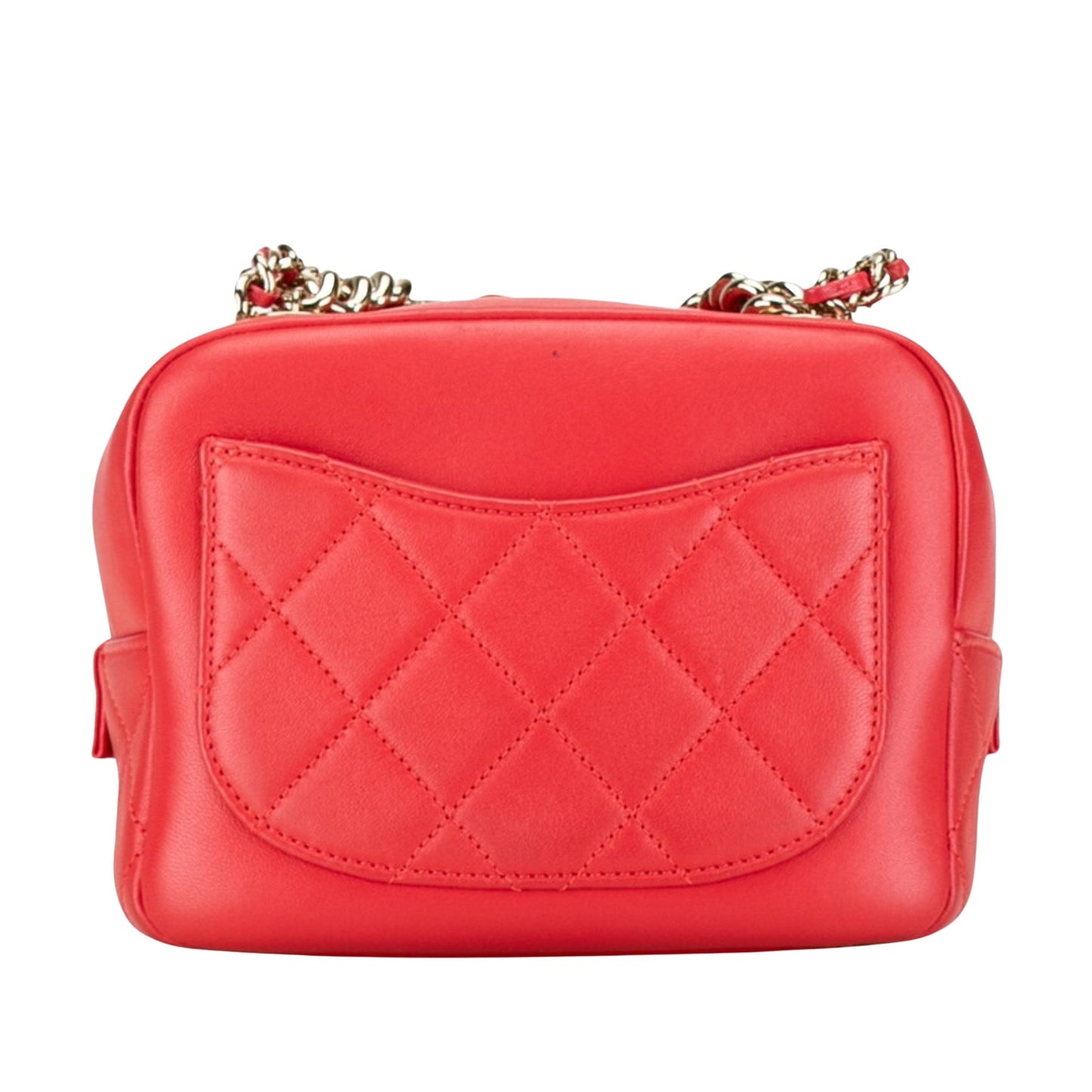 Chanel Studded Quilted Chain Bag