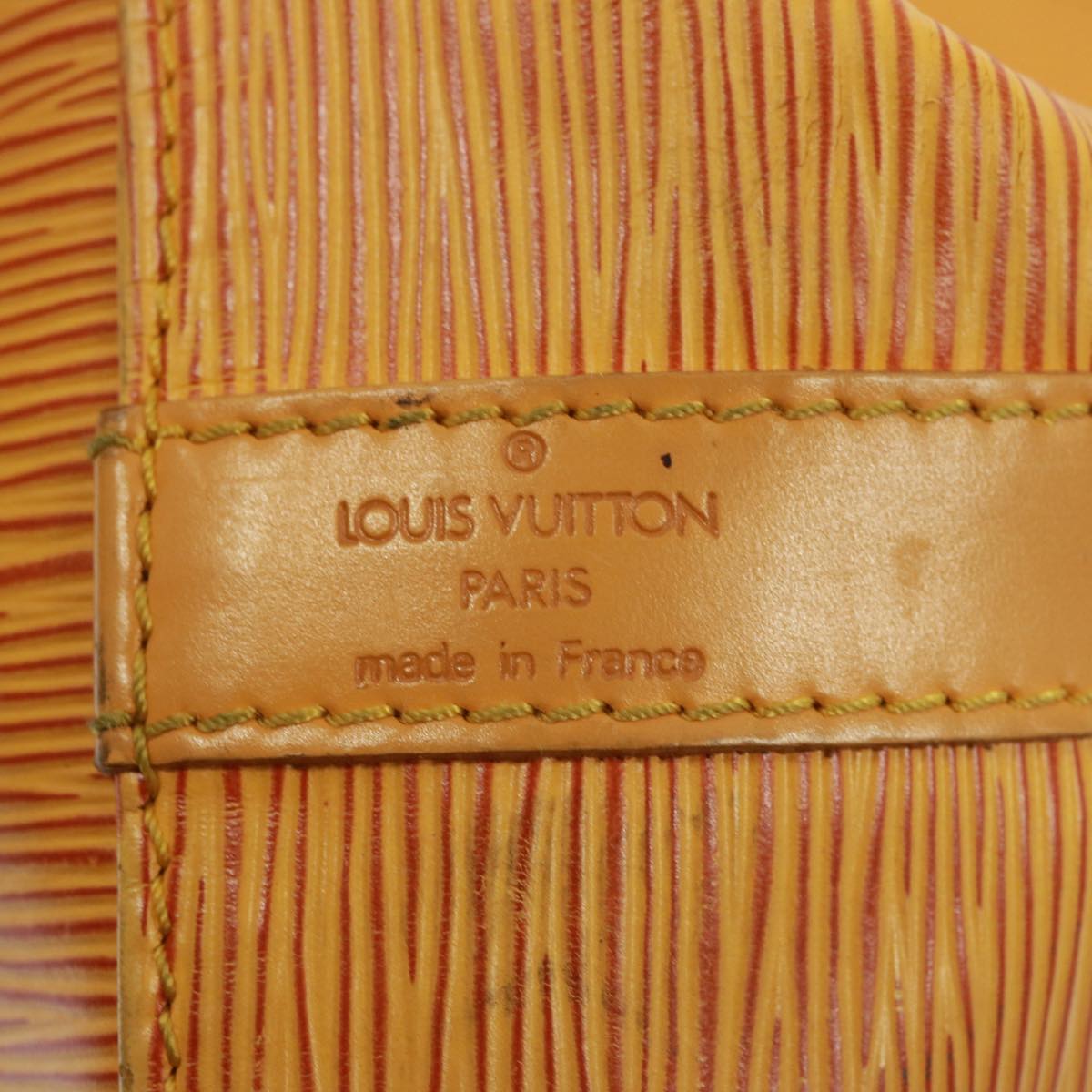 Noe Bucket Bag M42224 Yellow