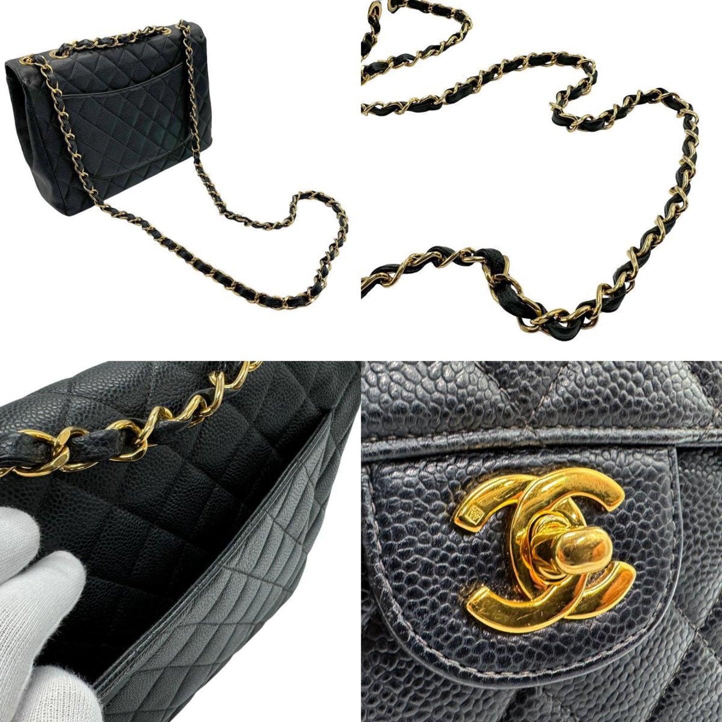 Chanel Classic Jumbo Chain Bag