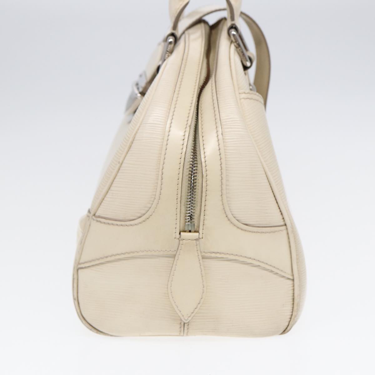 Artsy MM Handbag Cream Leather