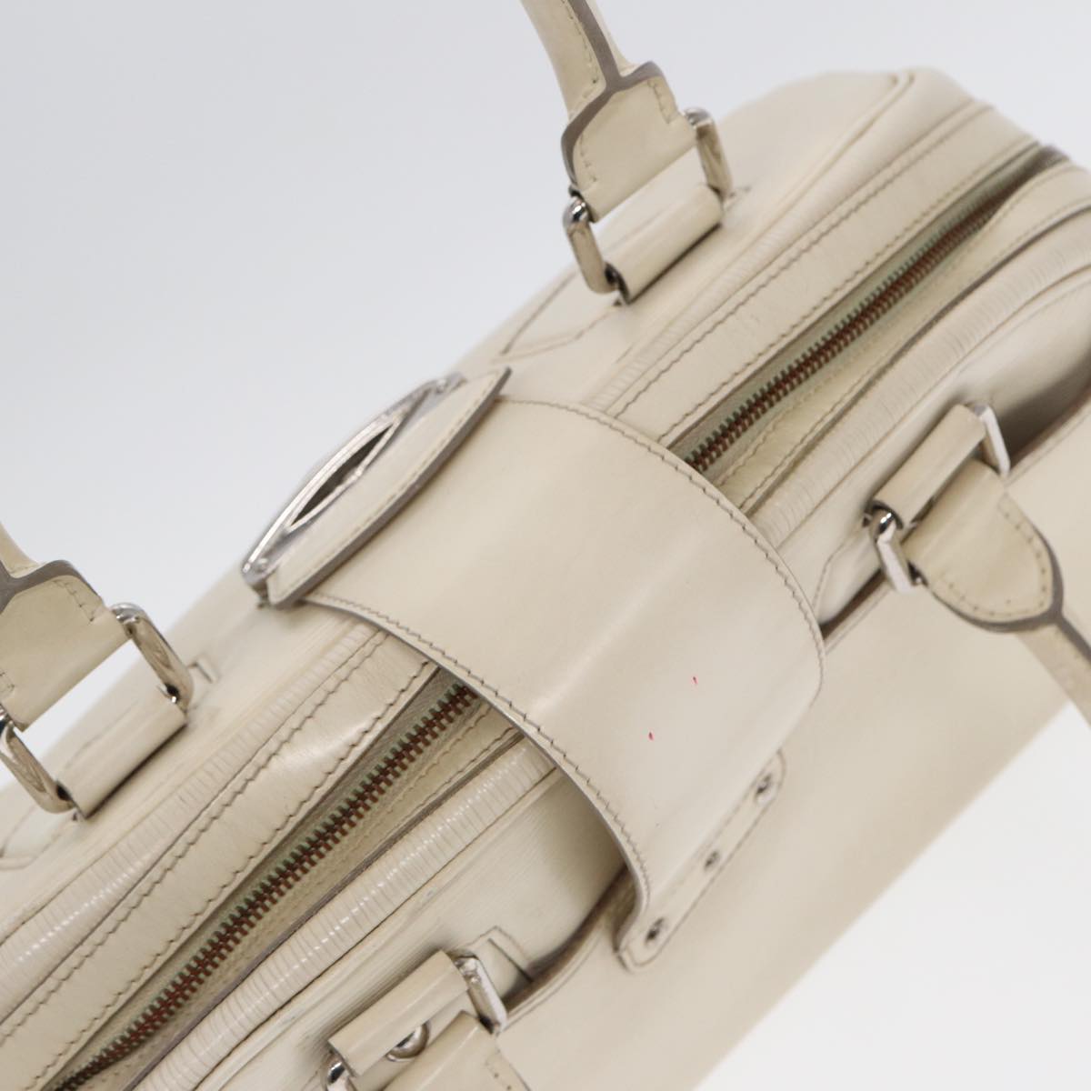 Artsy MM Handbag Cream Leather
