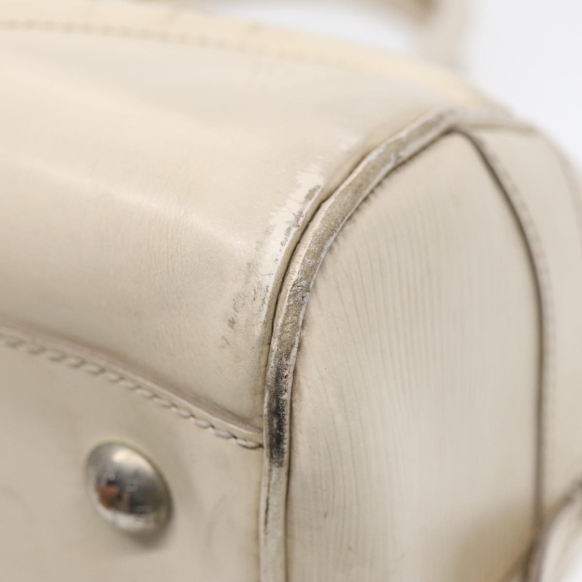 Artsy MM Handbag Cream Leather