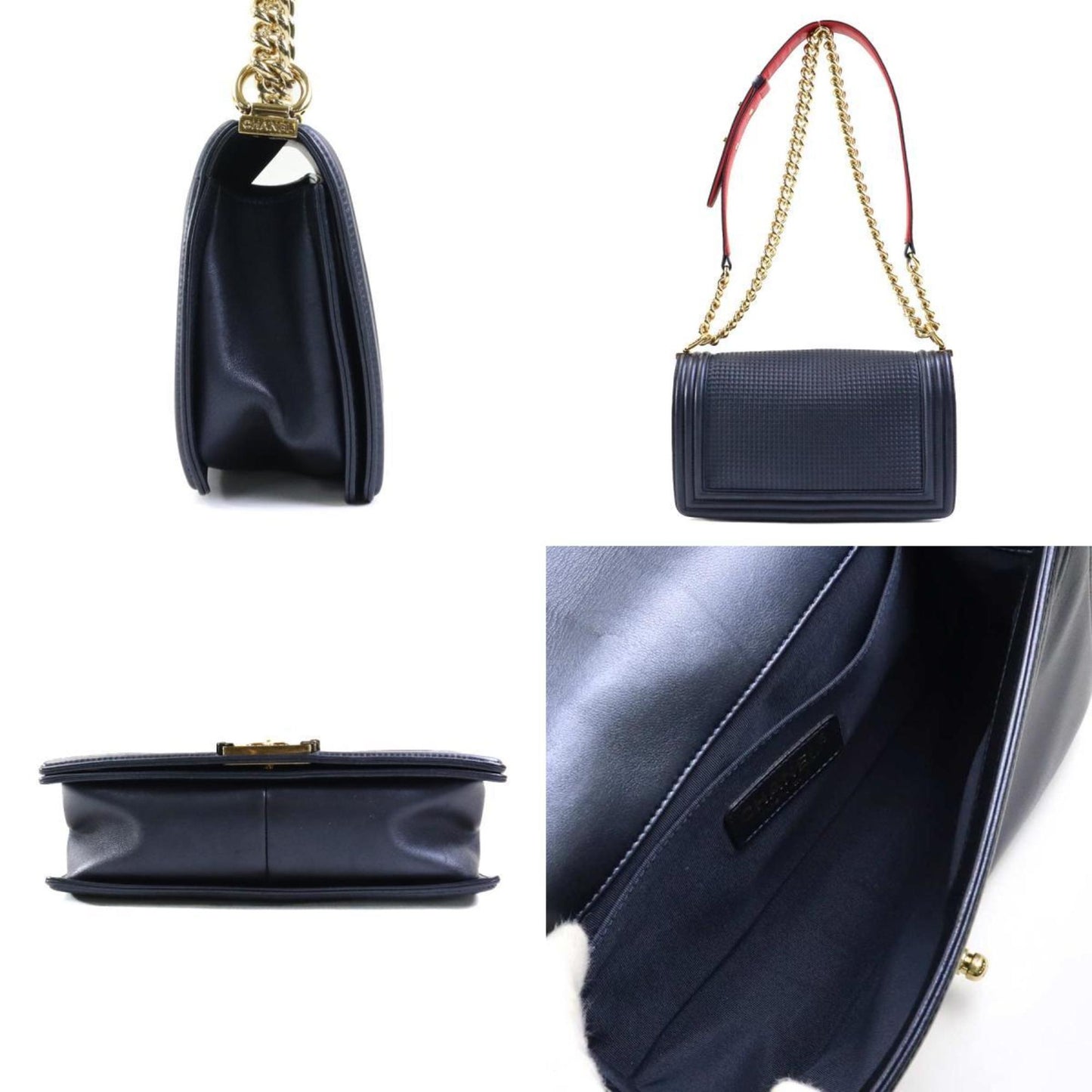 Chanel Boy Chanel Quilted Lambskin Bag