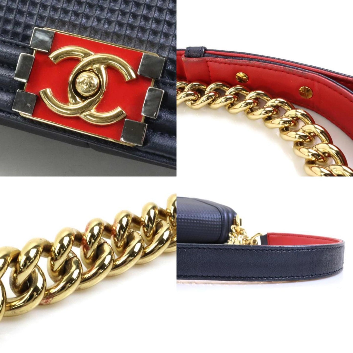 Chanel Boy Chanel Quilted Lambskin Bag