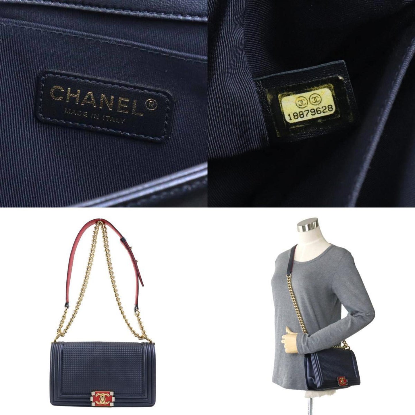 Chanel Boy Chanel Quilted Lambskin Bag