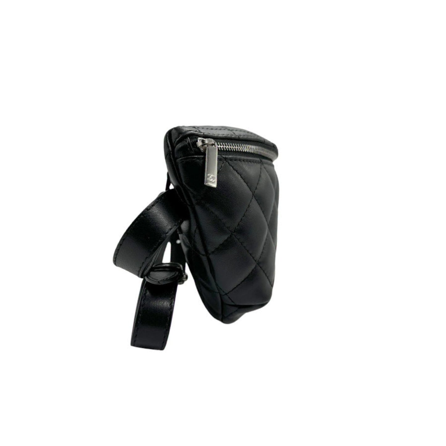 Chanel quilted leather belt bag