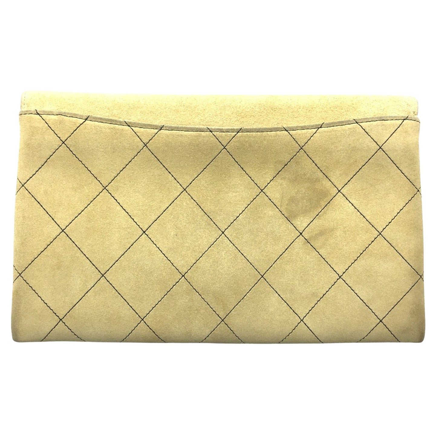 Chanel Suede Leather Chain Bag
