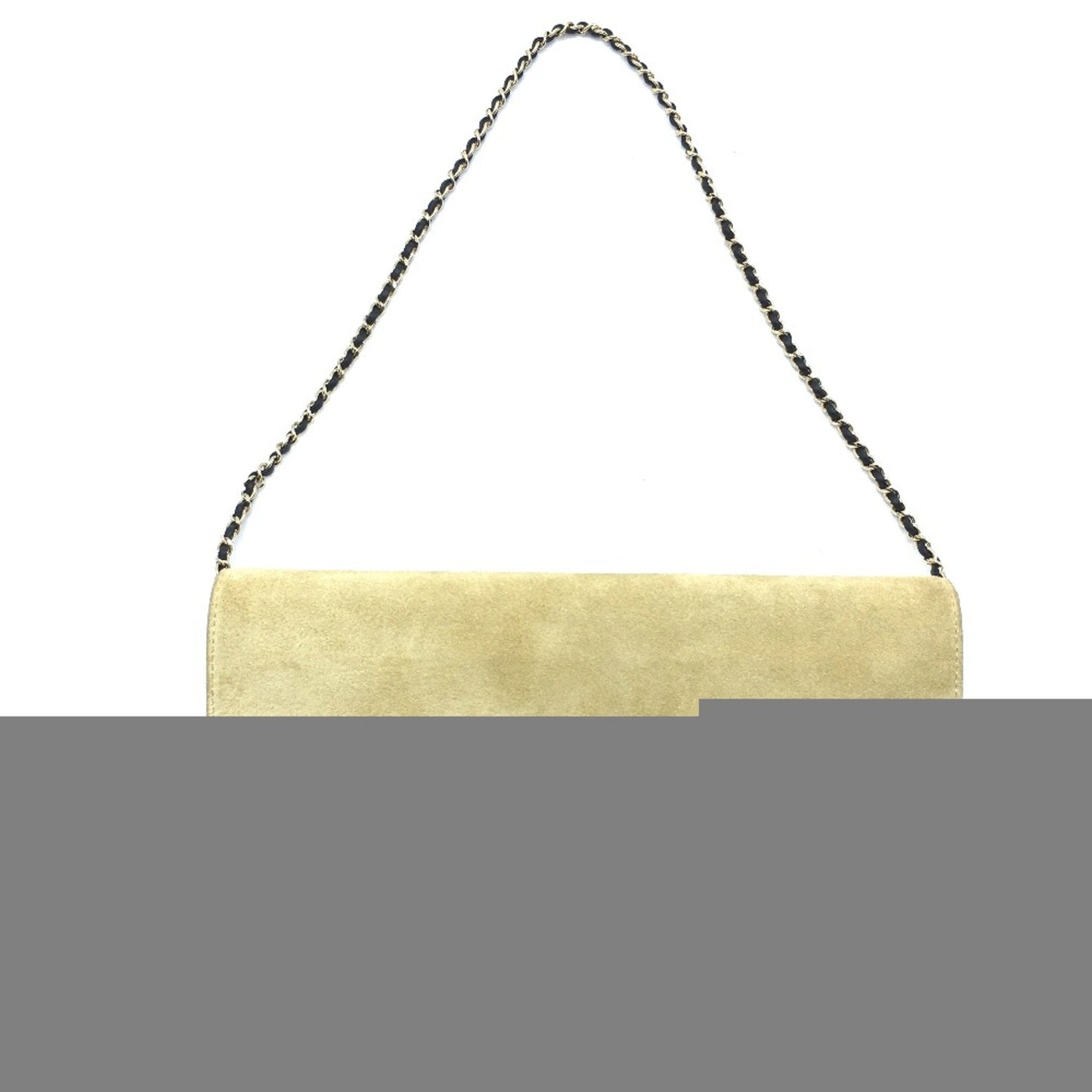 Chanel Suede Leather Chain Bag