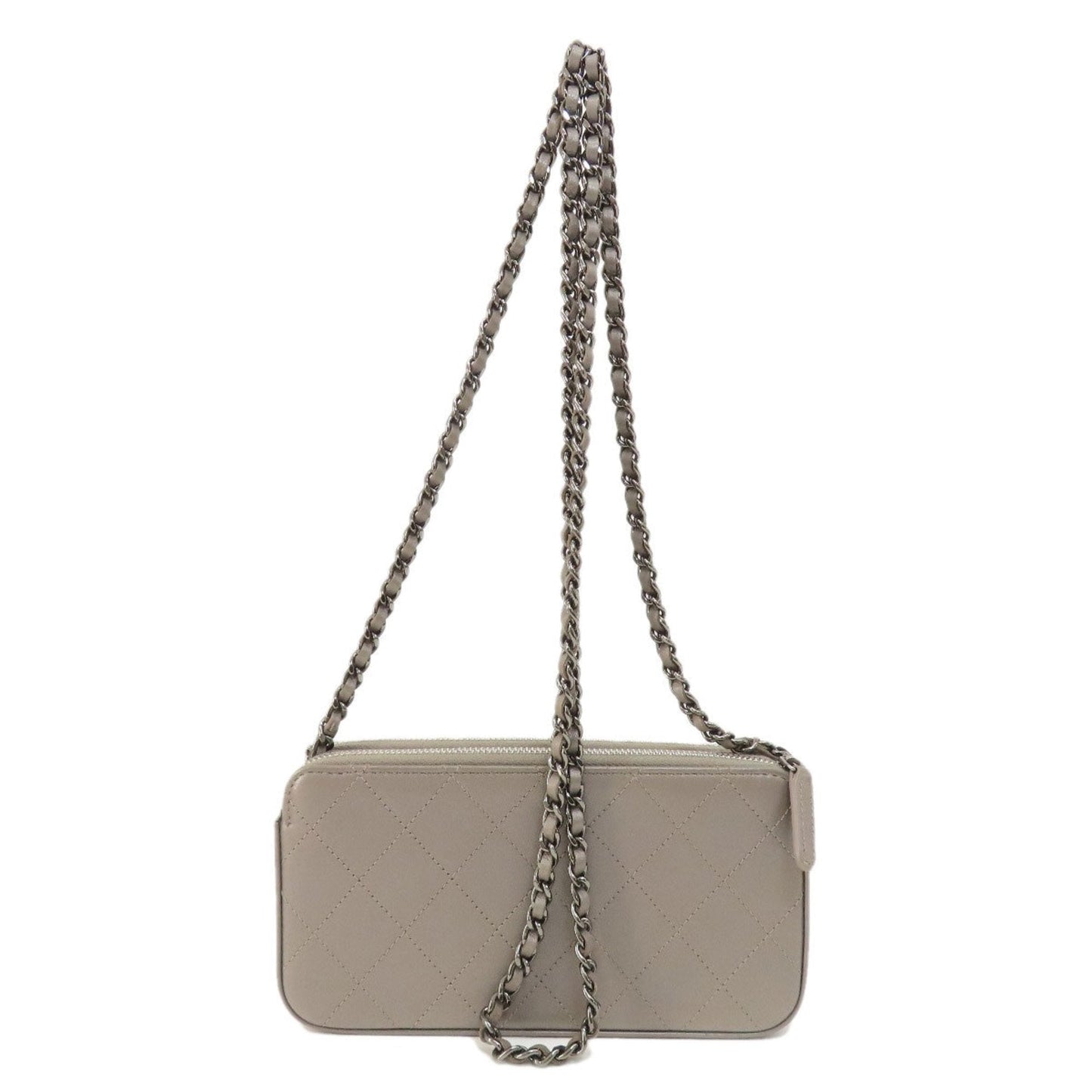 Chanel Classic Double Zip Chain Bag