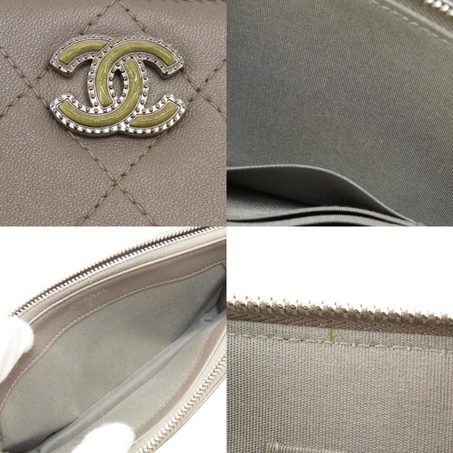 Chanel Classic Double Zip Chain Bag