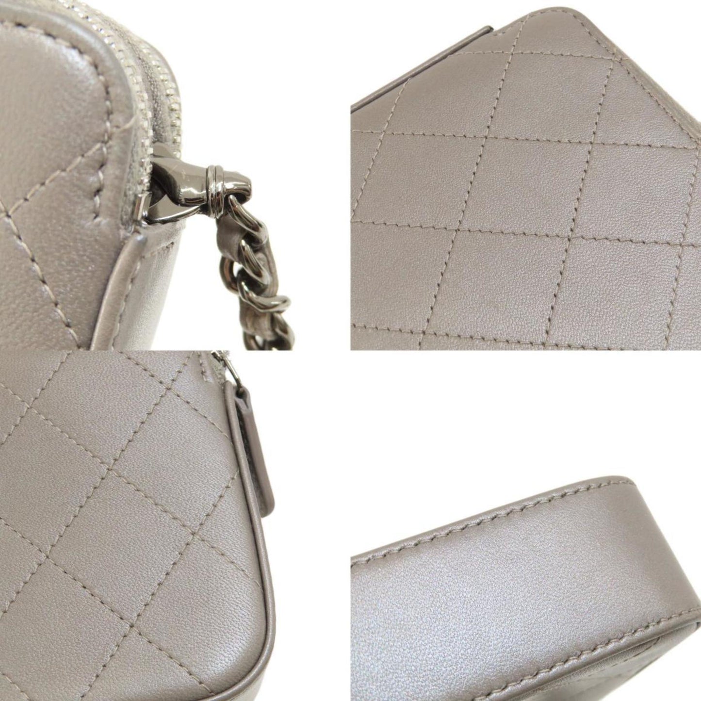 Chanel Classic Double Zip Chain Bag