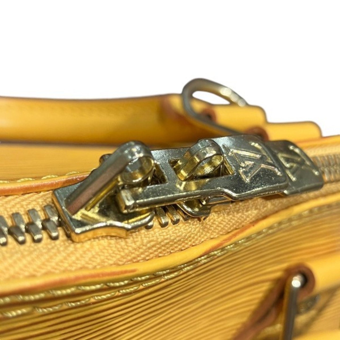 Alma BB Epi Leather Handbag Yellow