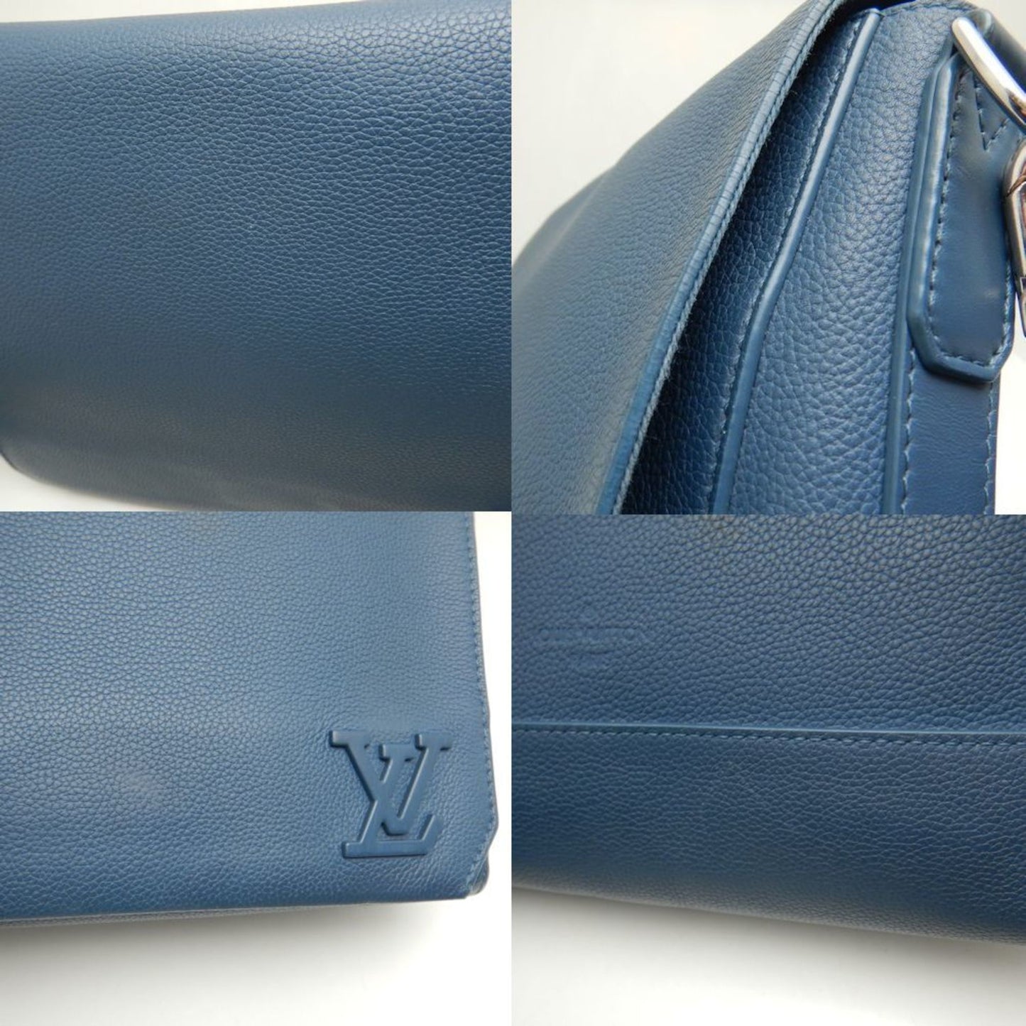 Elegant Leather Shoulder Bag with Dust Bag and Strap