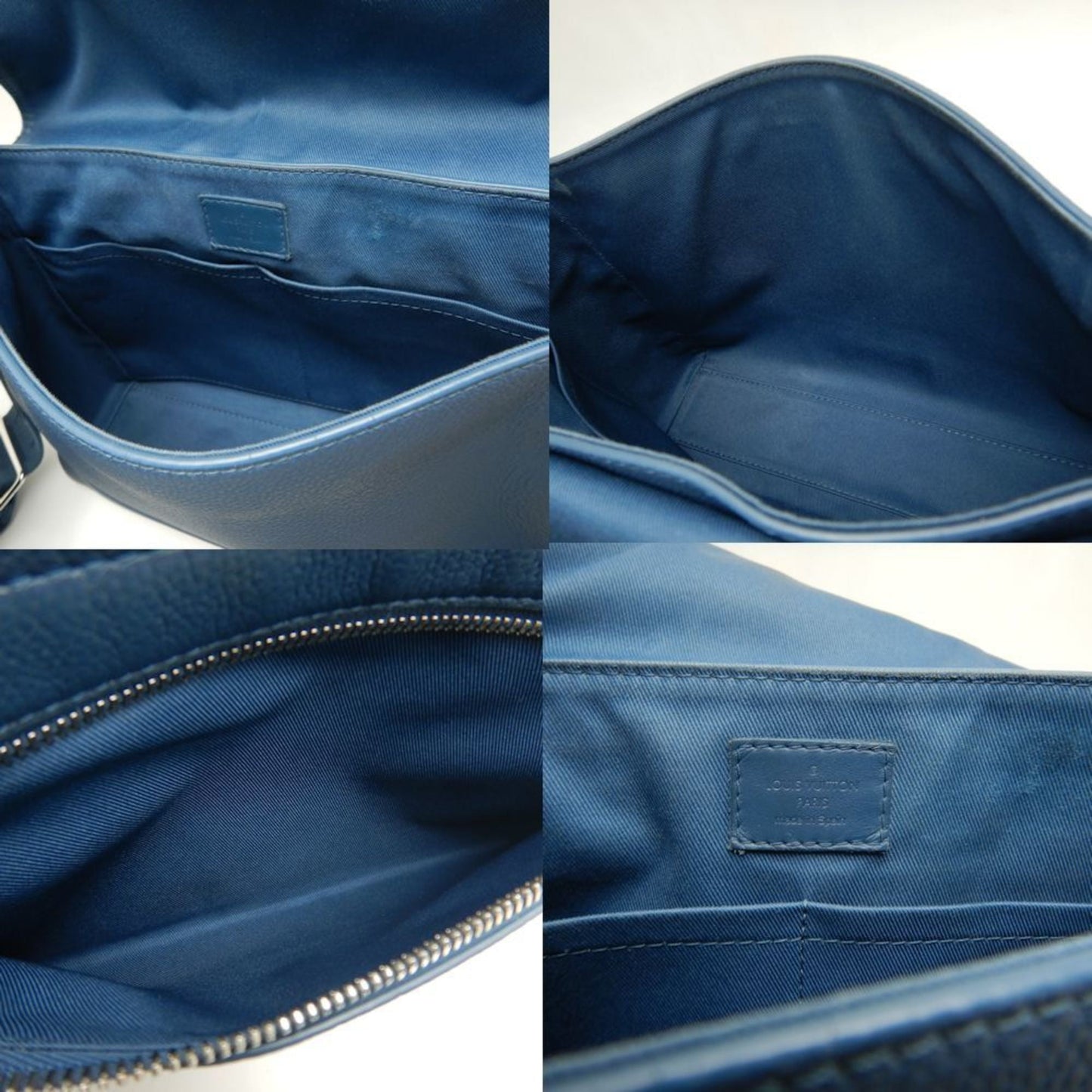 Elegant Leather Shoulder Bag with Dust Bag and Strap