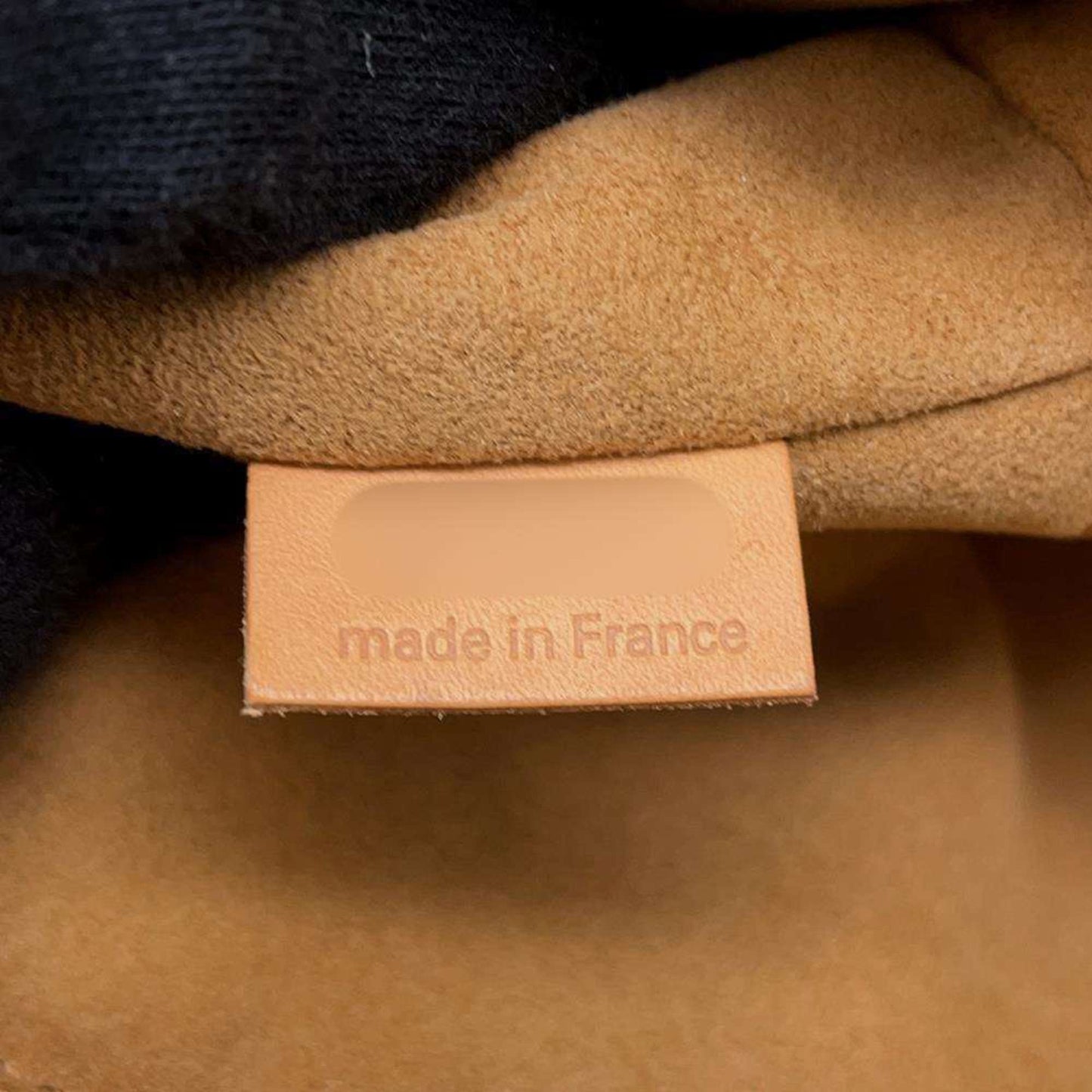Canvas Shoulder Bag with Name Tag and Shoulder Strap