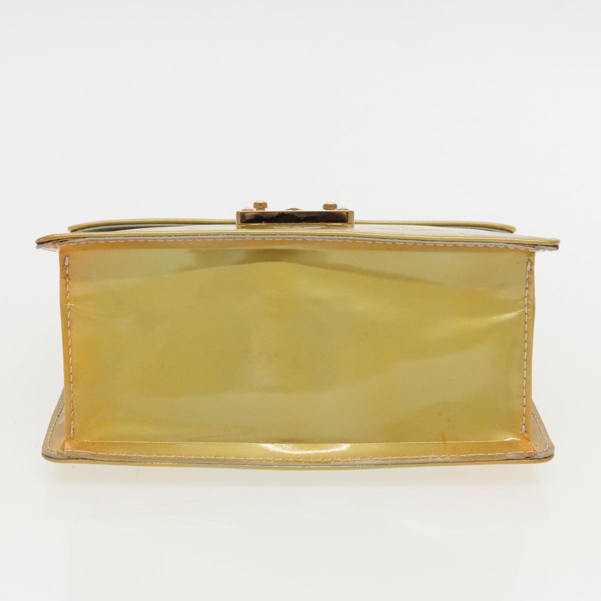 Lockit MM Handbag Lime Patent Leather