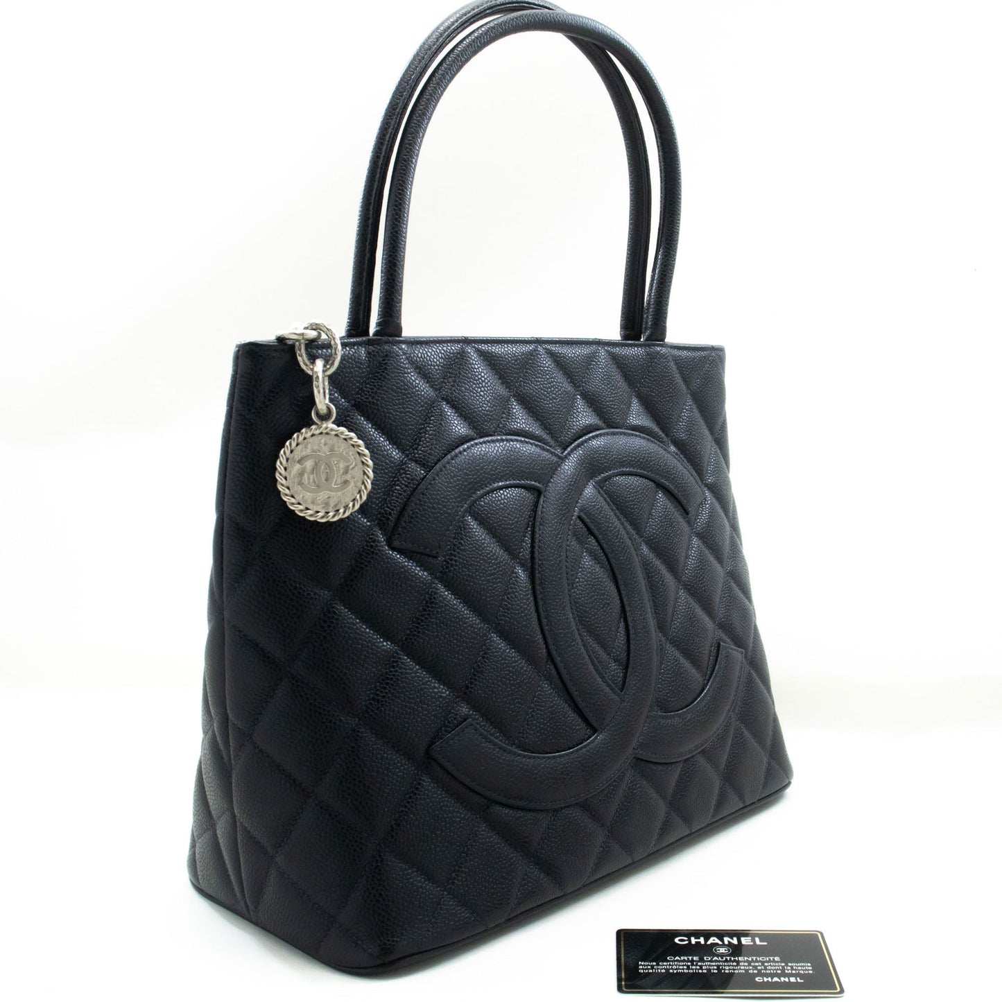 Chanel Quilted Tote Bag Classic Flap Model
