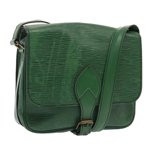 Epi Leather Shoulder Bag Green