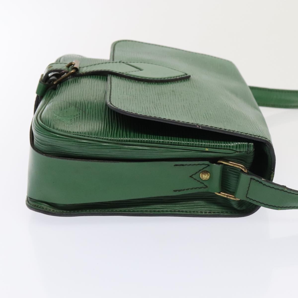 Epi Leather Shoulder Bag Green