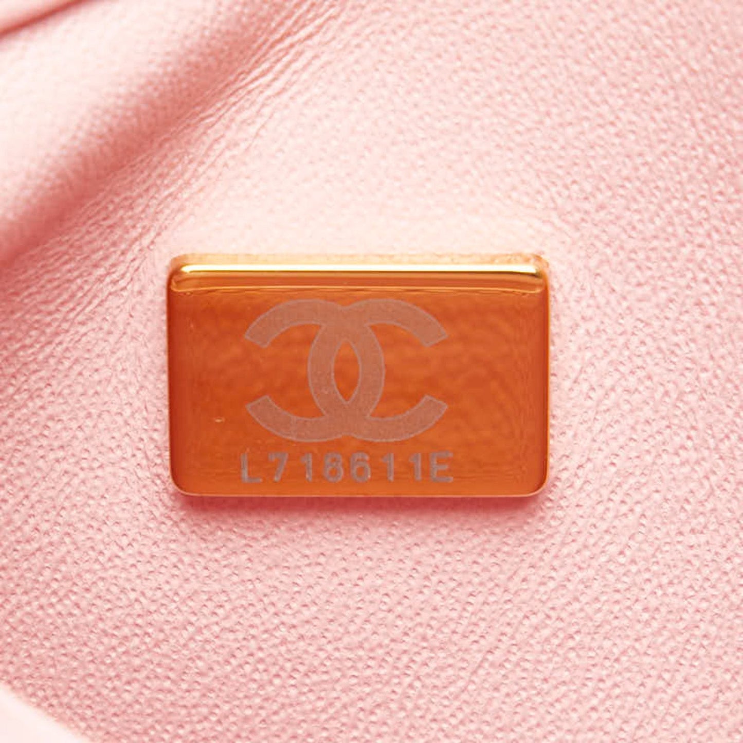 Chanel Classic Handbag Pink Quilted Leather