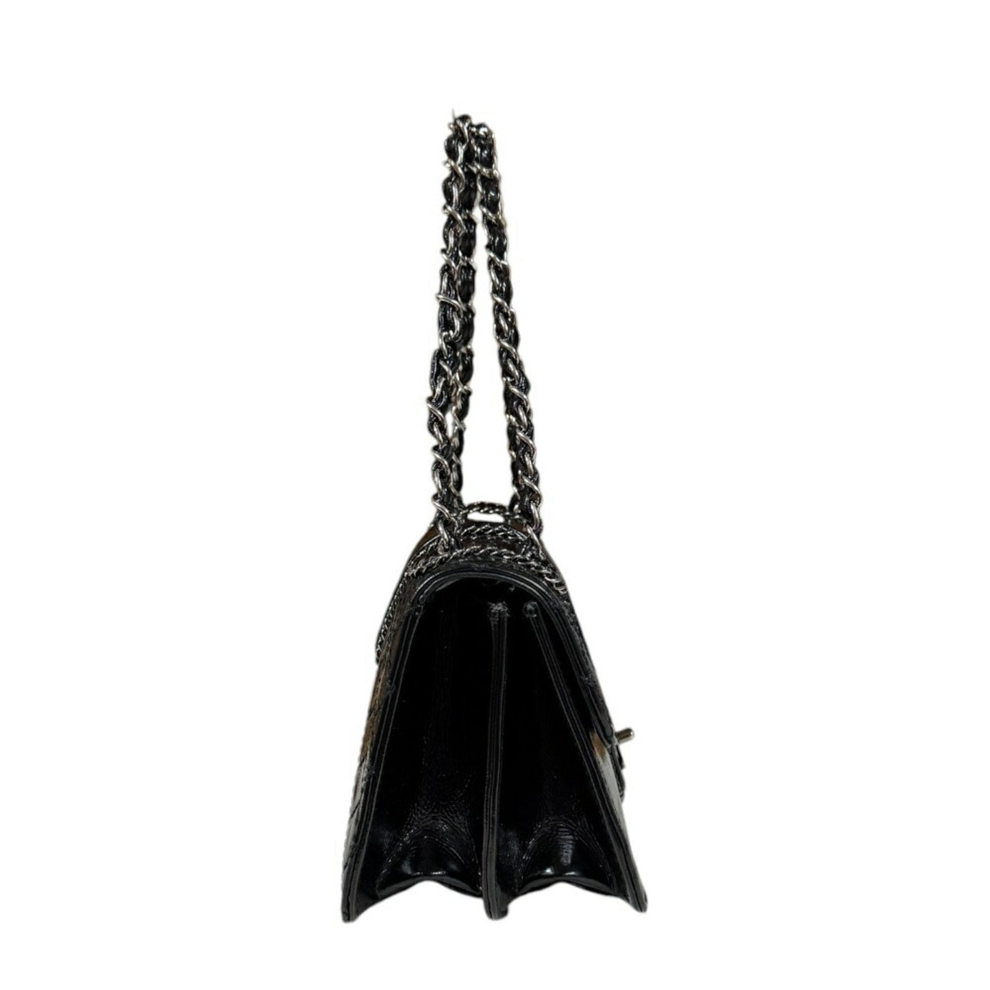 Chanel Quilted Leather Chain Bag Classic Flap