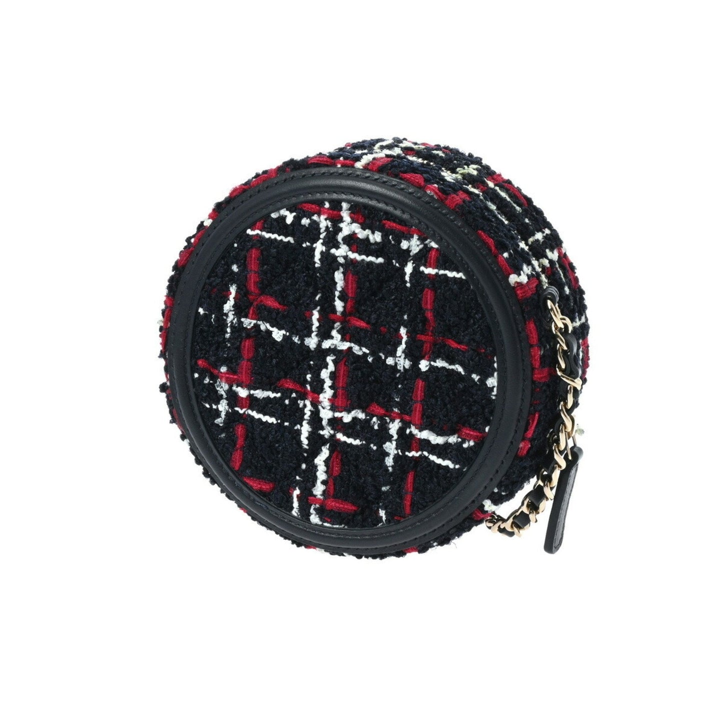 Chanel Round Tweed Chain Bag A94731