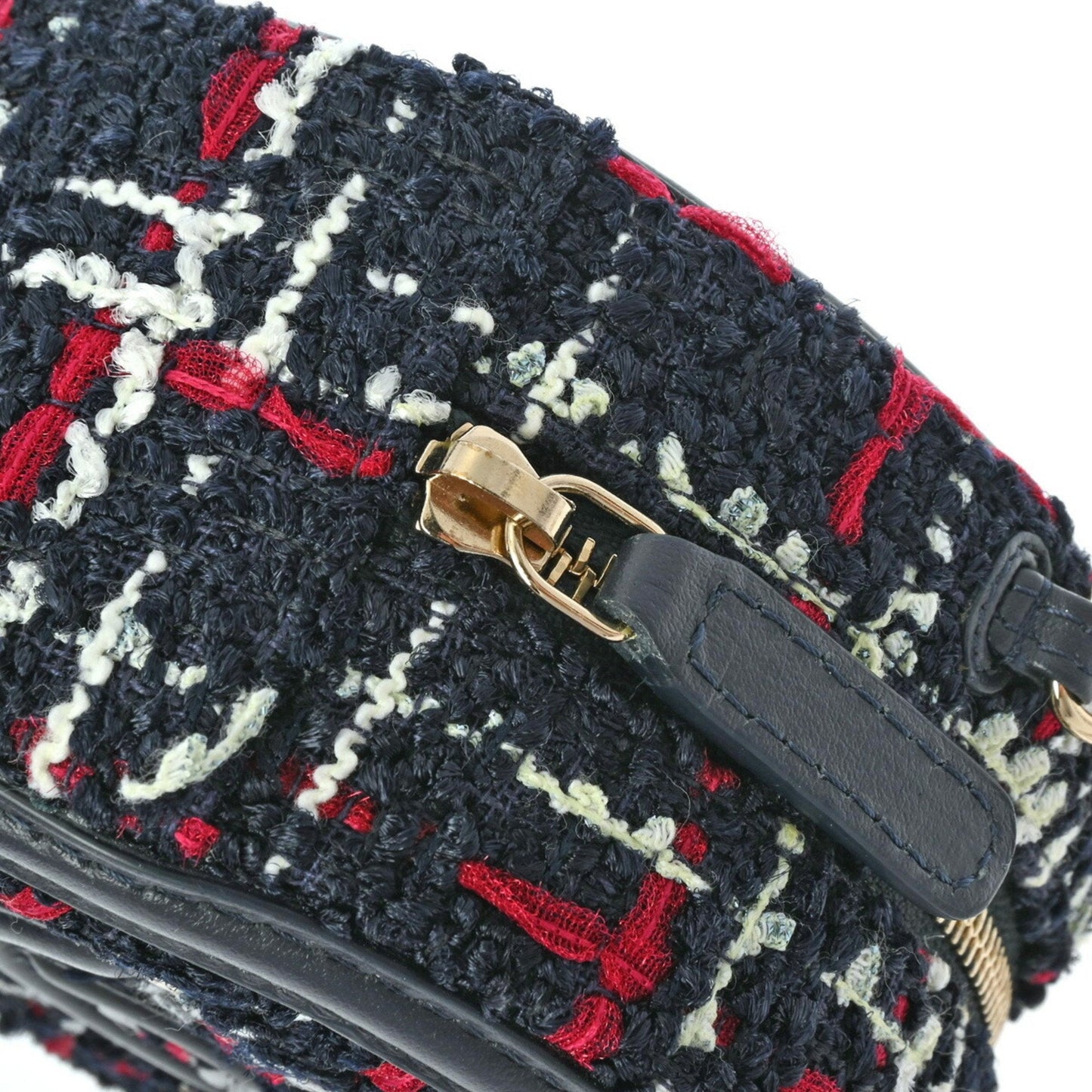 Chanel Round Tweed Chain Bag A94731