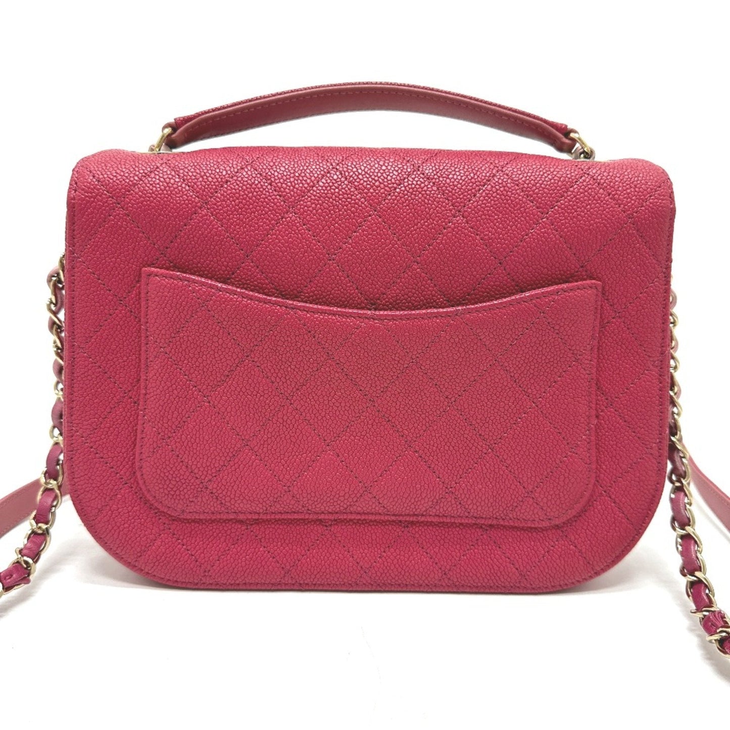 Chanel Chanel 19 Shoulder Bag Pink Caviar Leather