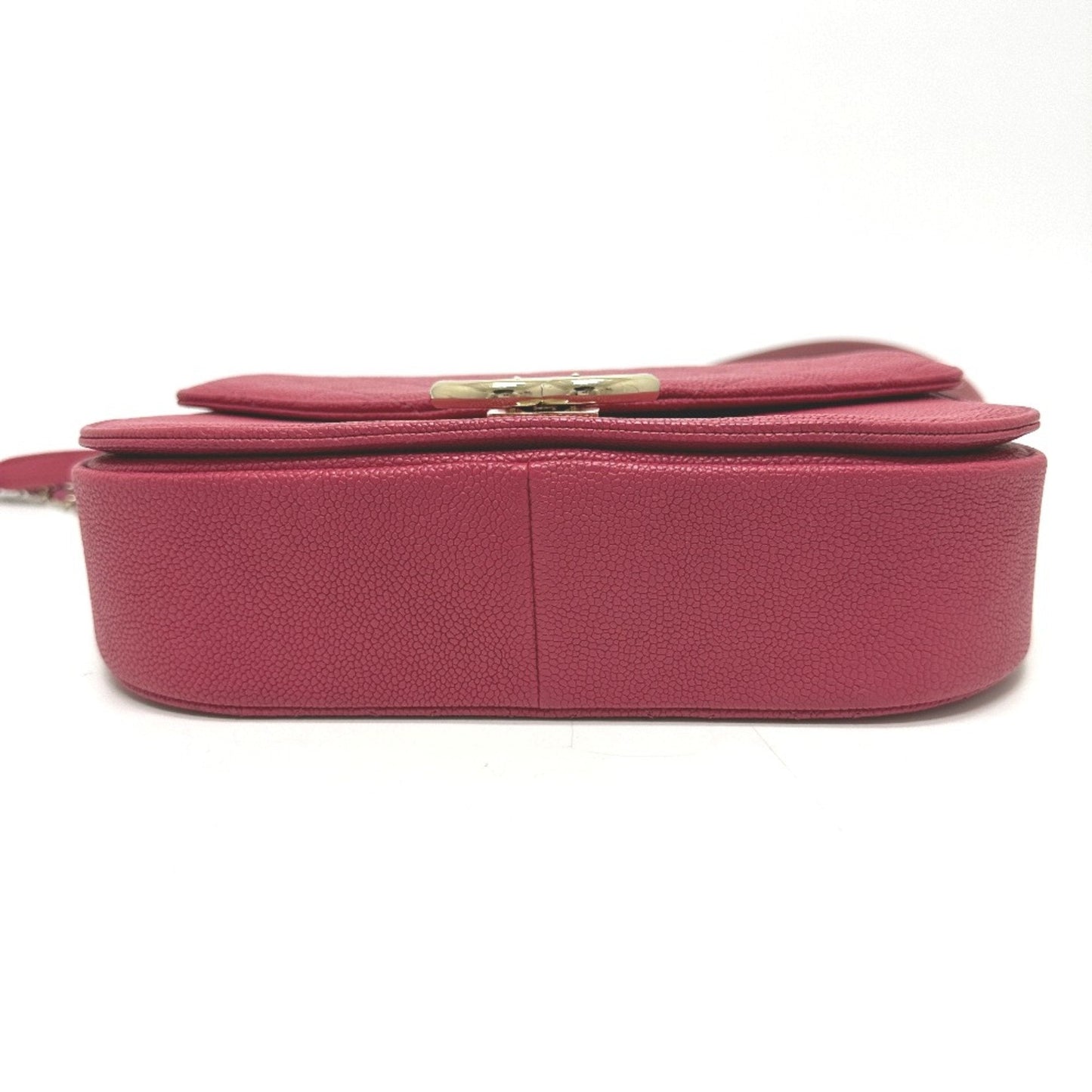 Chanel Chanel 19 Shoulder Bag Pink Caviar Leather