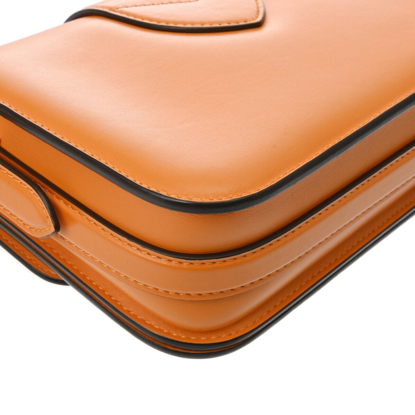 Leather Handbag with Dust Bag and Metal Fittings