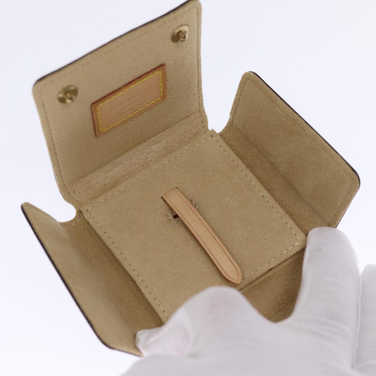 Monogram Canvas Pochette Jewelry Case