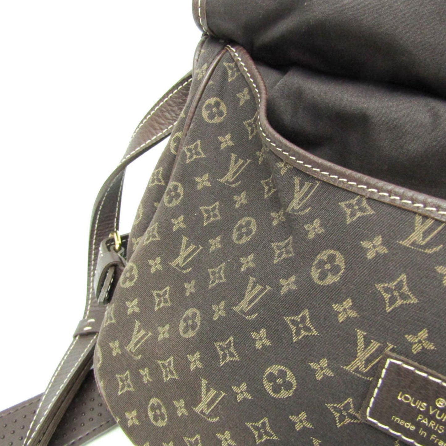 Vintage Canvas Shoulder Bag with Adjustable Strap