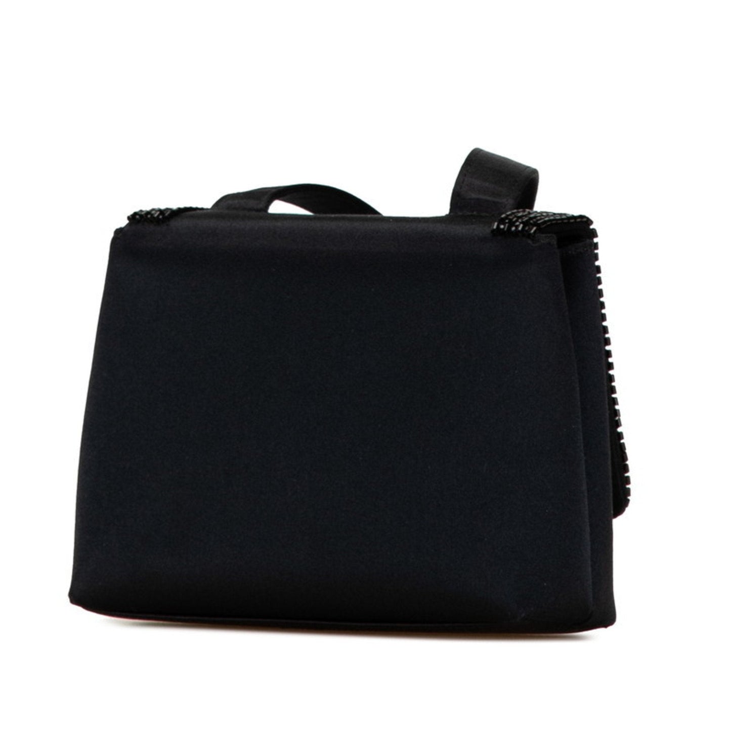 Chanel Beaded Satin Shoulder Bag