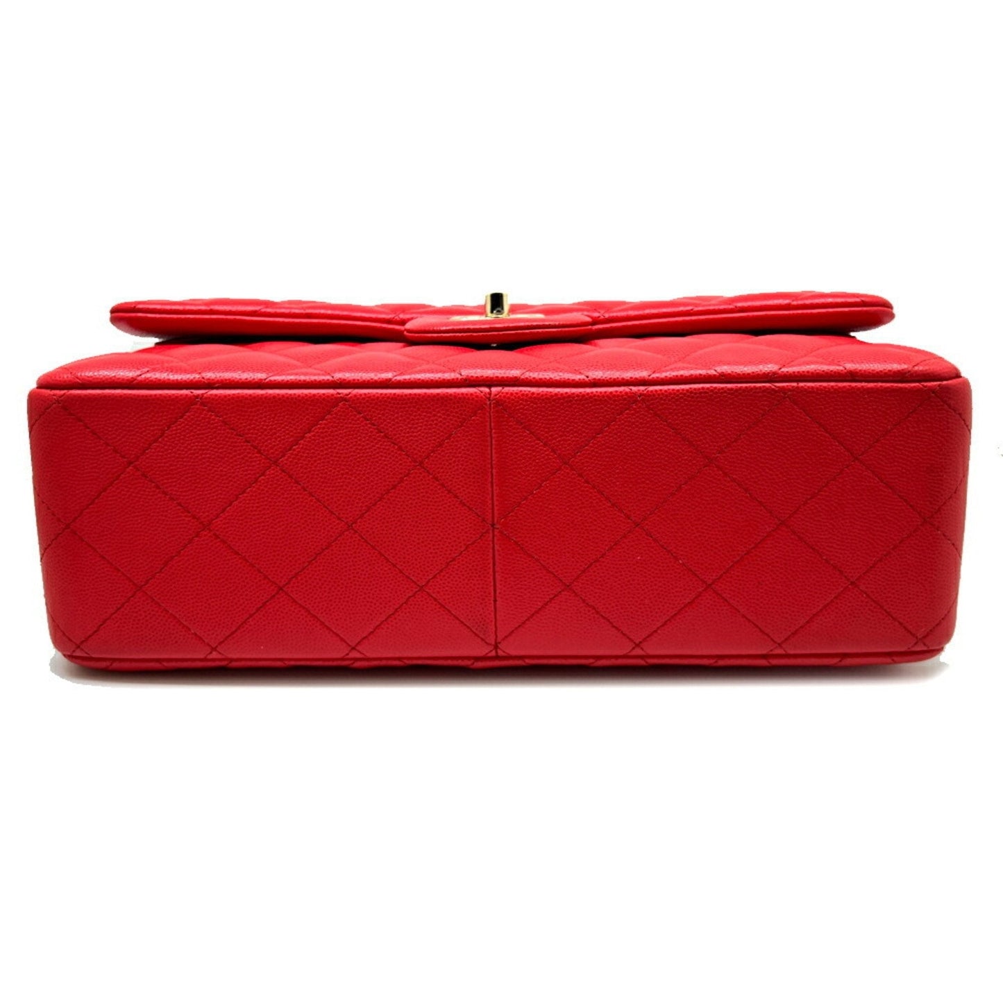 Chanel Classic Double Flap Caviar Leather Bag