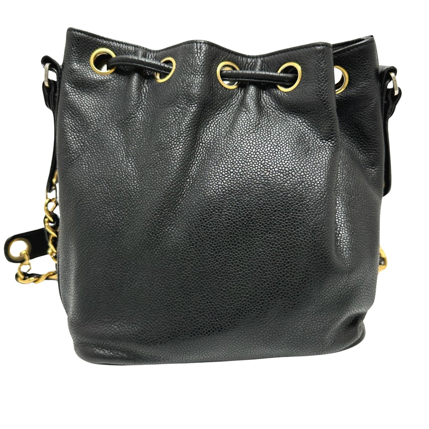 Chanel Caviar Leather Bucket Bag Model Name Bucket